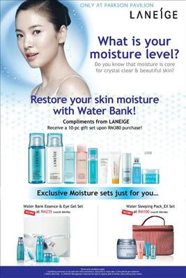 LANEIGE Malaysia PARKSON Pavilion KL roadshow 