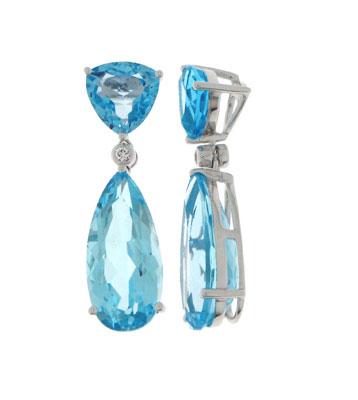 Topaze earrings