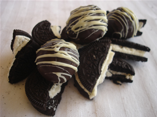 Cookies and Cream Chocolate Truffle