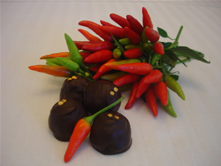 Chipotle Chili Pepper Chocolate Truffles