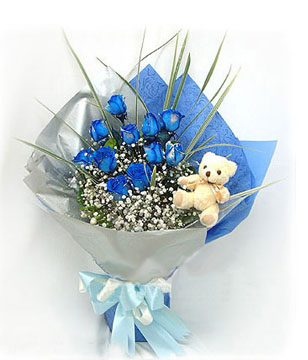Blue Rose Flower