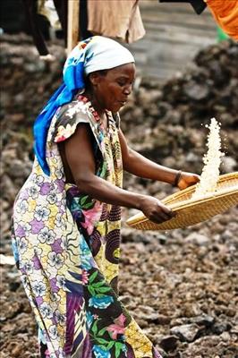 Seeds for garden, D.R. Congo