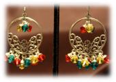 Swarovski Indian Style Earrings