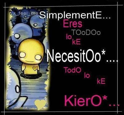 te necesitho