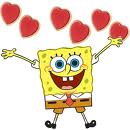 spongebob hug