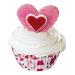 Heart Cream Cupcake
