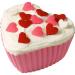 Fondant Heart Iced Cupcake