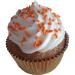 Orange Peel Cream Cupcake