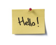 hello post it