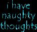 Naughty thoughts