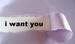 want