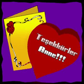 TEŞEKKÜRLER ANNE