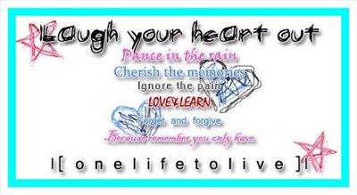 Laugh your heart out.