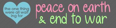 Peace on Earth.