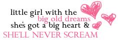 Big old dreams.