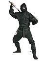 Black ninja uniform