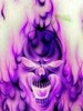 purple skull