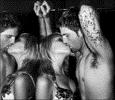 mirror kiss