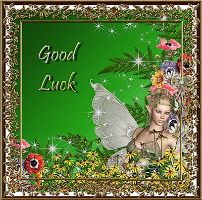 good luck