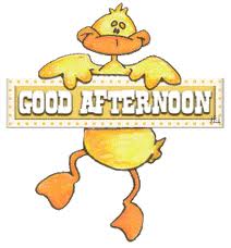 Good Afternoon..