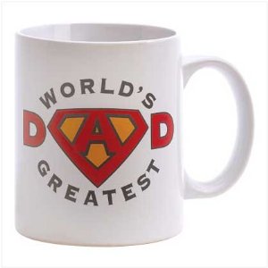 World’s Greatest Dad Coffee Mug Superman