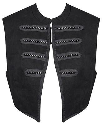 Chain Trim Military Vest