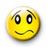 Confused face