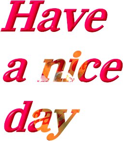 have a nice day