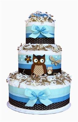 Blue Owl Cake
