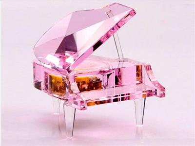 Pink Crystal Piano