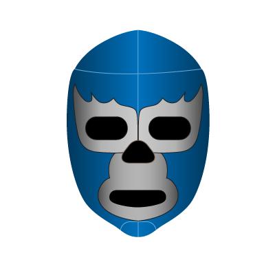 Mask - Santo Blue I