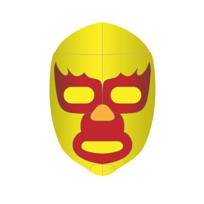 Mask - Santo Blue II