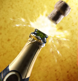 Bottle of Champagne