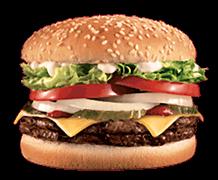 Burger King Double Whopper with CHEESE