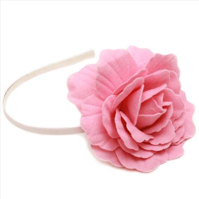 Light Pink Flower Headband