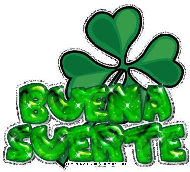 Suerte!