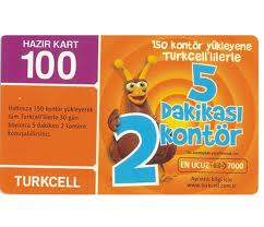 turkcell kontör