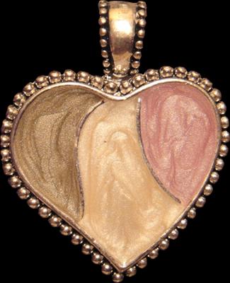 Gold hart