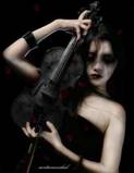goth violin