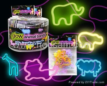 Glow in the Dark Silly Bandz