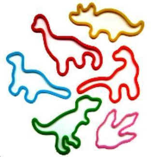 Dinosuar Silly Bandz