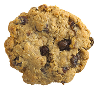 Oatmeal raisin cookie