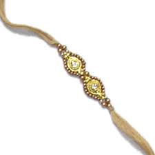 Golden Rakhi