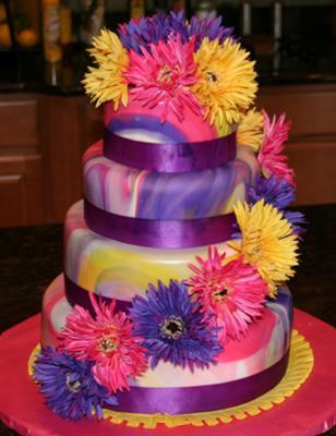 flower cake