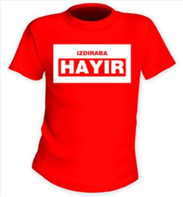 IZDIRABA HAYIR TİSORTU
