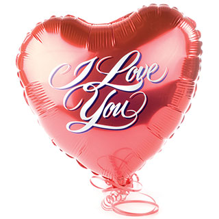Red Heart Balloon