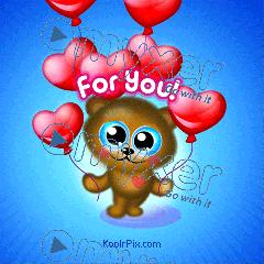 Thinking of you bear