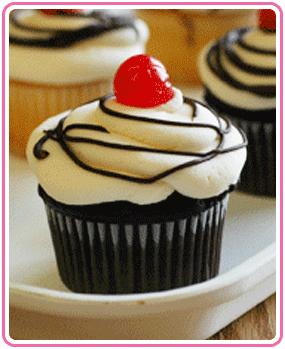 cherry cupcake