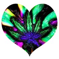 Trippy 420 Heart