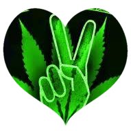 420 Peace Heart